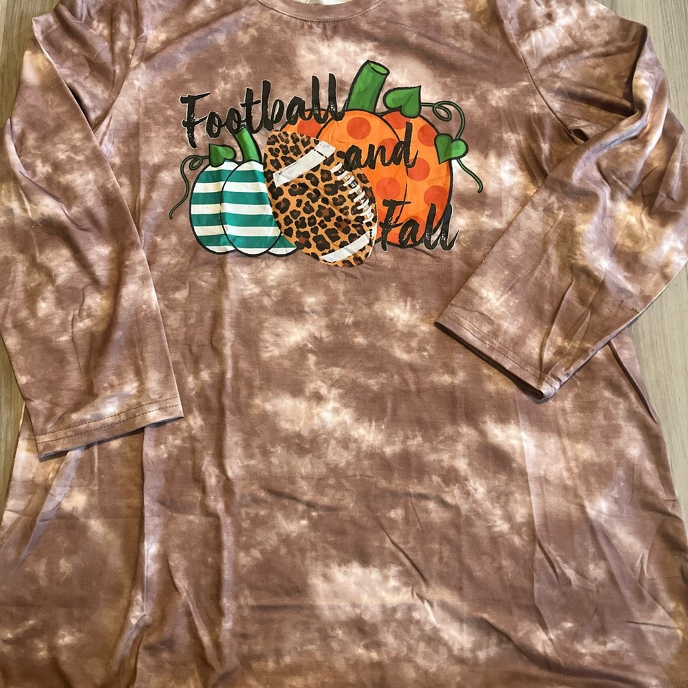 Ladies Football and Fall Shirt